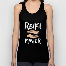 Reiki Healer Energy Healing Music Master Stone Unisex Tank Top