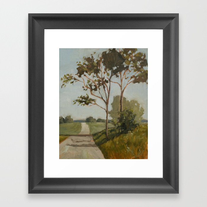 washington county maryland trees Framed Art Print