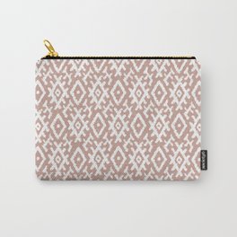 Vero Ikat | Blush Carry-All Pouch