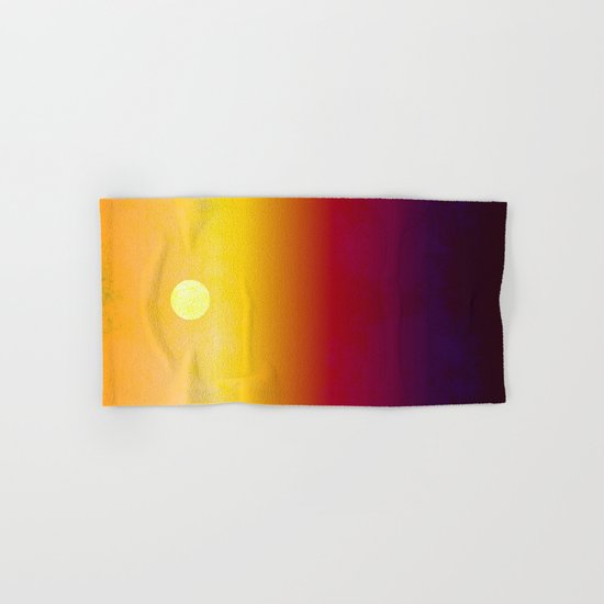 Sunset Over The Desert Hand & Bath Towel