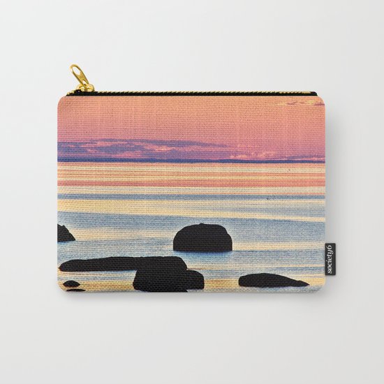 Painted Seas at Dusk Carry-All Pouch