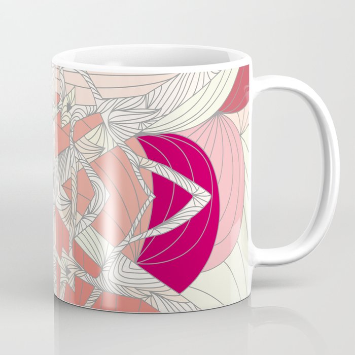 Kaleidoscope Rose Coffee Mug