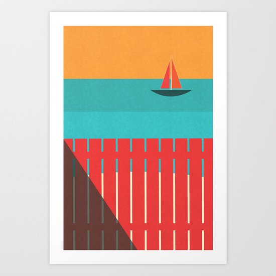 Summer Heat Art Print