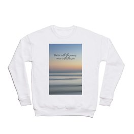 Dance with the waves Crewneck Sweatshirt