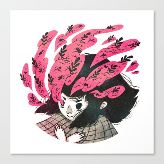 Nature vs Nurture Canvas Print