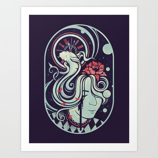 Lost in Time Art Print