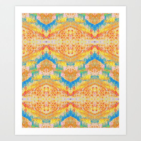 Geometric Pattern 2 Art Print