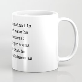 A A Milne Quote 06 - Kindness as Roo - Literature - Typewriter Print Mug