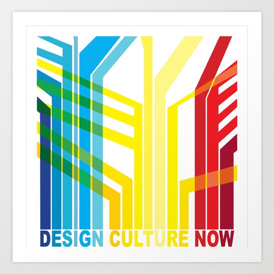Design Culture Art Print