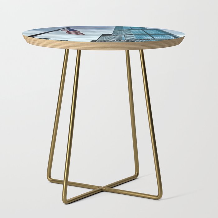 Look Past the Rain and Find the Rainbow Side Table