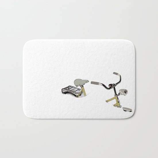 I CAN´T RIDE MY BIKE...!!! Bath Mat