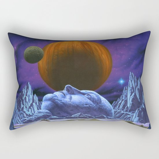 Time is the simplest thing Rectangular Pillow