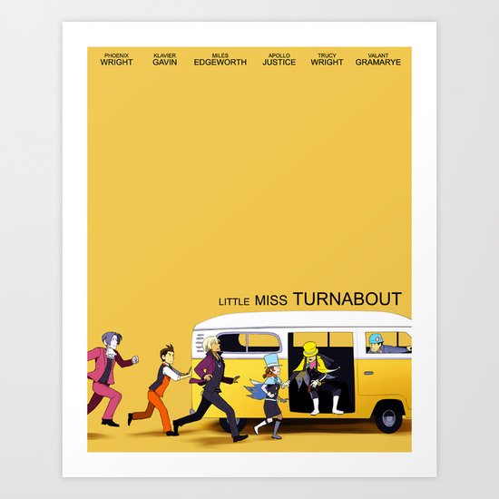 A Courtroom on the Verge of a Breakdown Art Print