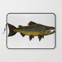 Brown trout Laptop Sleeve