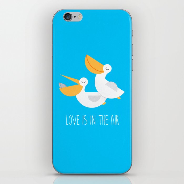 Love is in the Air iPhone Skin