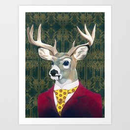 Deer Mr. Eastman Art Print