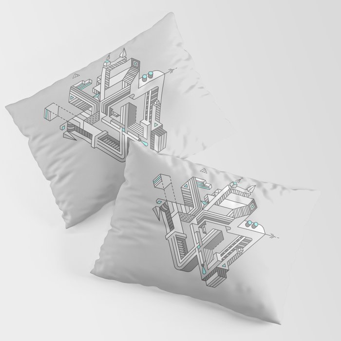 Penrose Manifold Pillow Sham