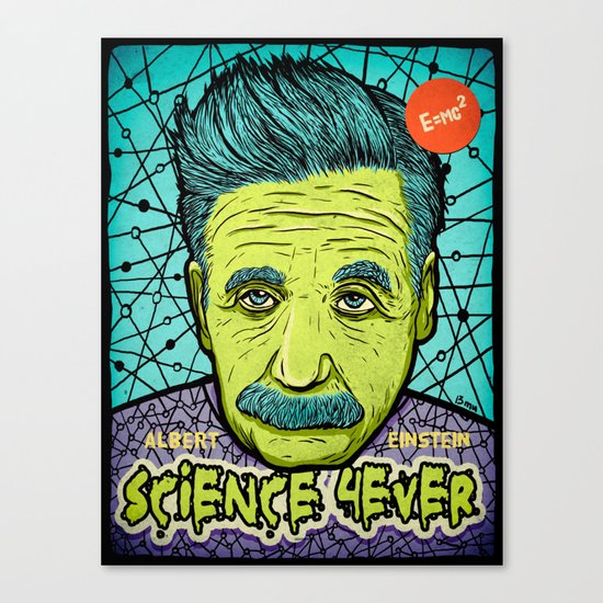 Science 4ever Canvas Print