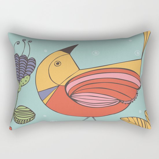 I like this place Rectangular Pillow