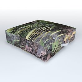 Pennsylvania Fae home in the Woods Outdoor Floor Cushion