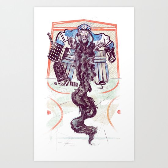 Playoff Beards Art Print