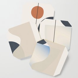Abstract Minimal Shapes 103 Coaster