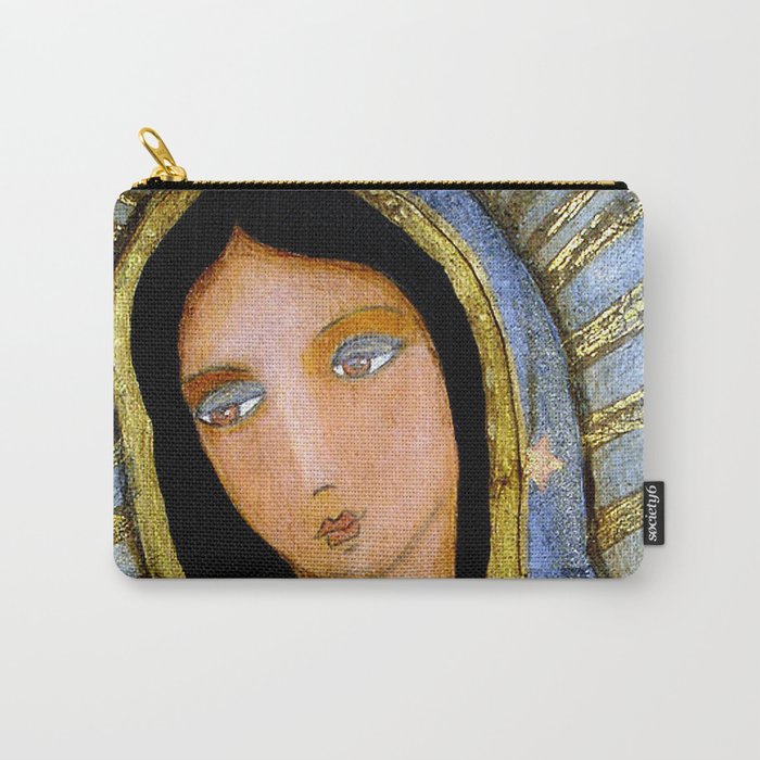 Our Lady of Guadalupe by Flor LArios Carry-All Pouch