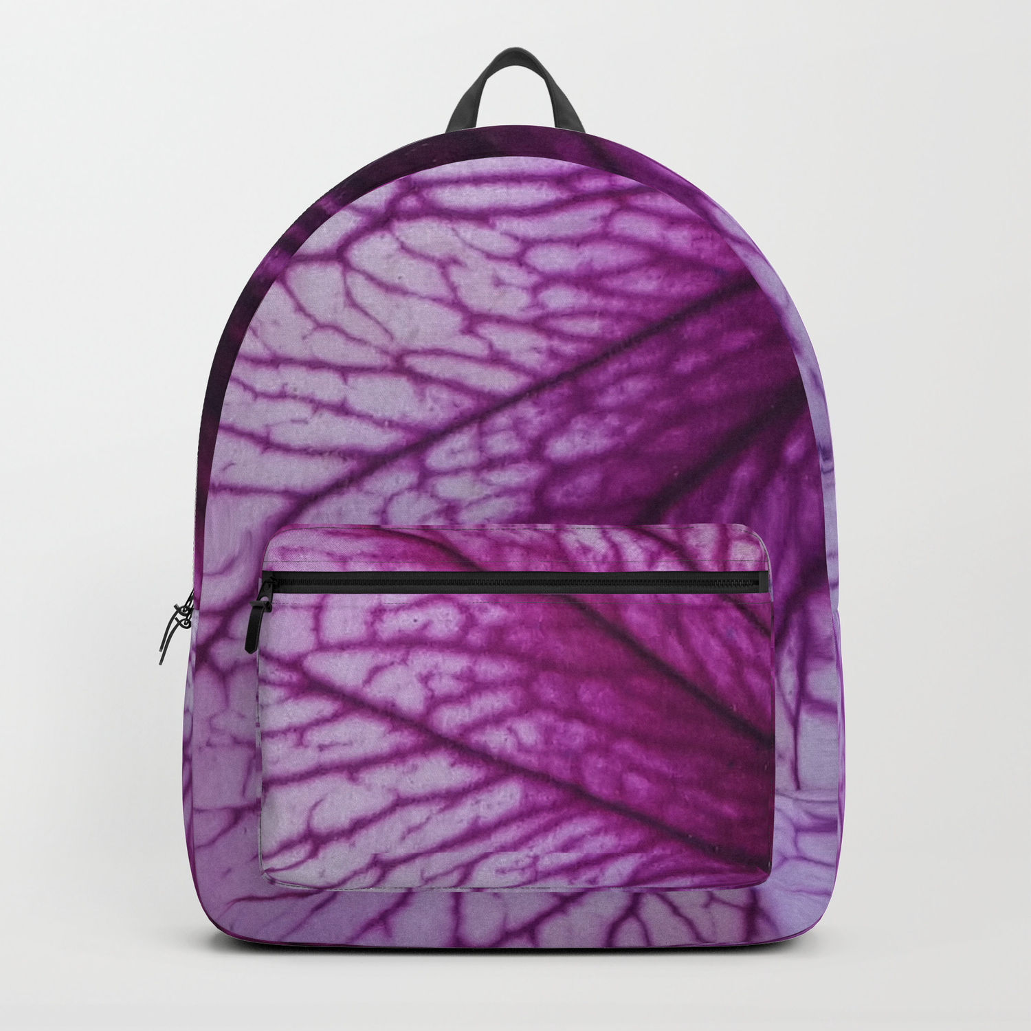 purple flower backpack