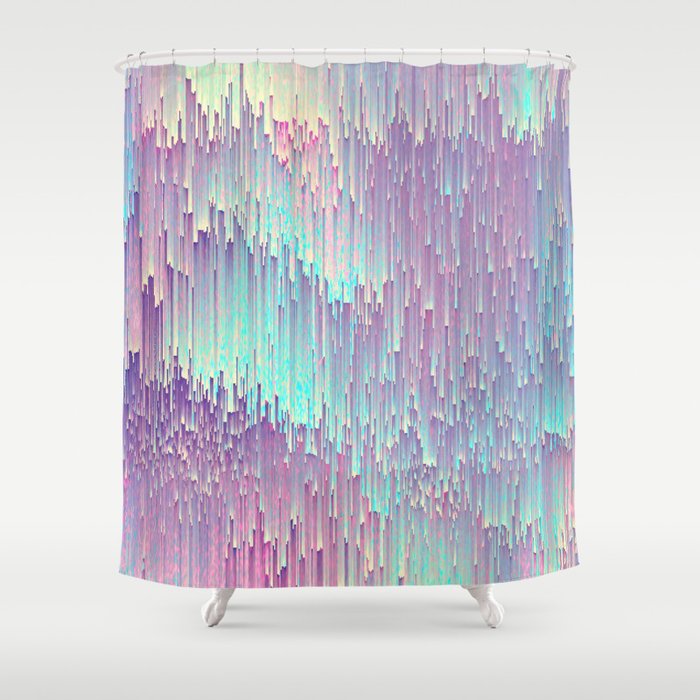 Iridescent 2025 shower curtain