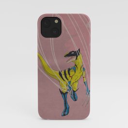 Wolveraptor - Superhero Dinosaurs Series iPhone Case