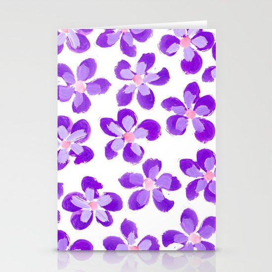 Posey Power - Purple Multi Stationery Cards