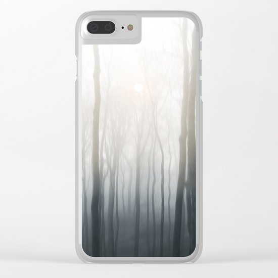 Foggy morning Clear iPhone Case