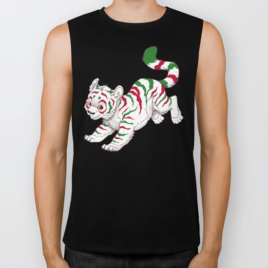 Candy Tiger Biker Tank