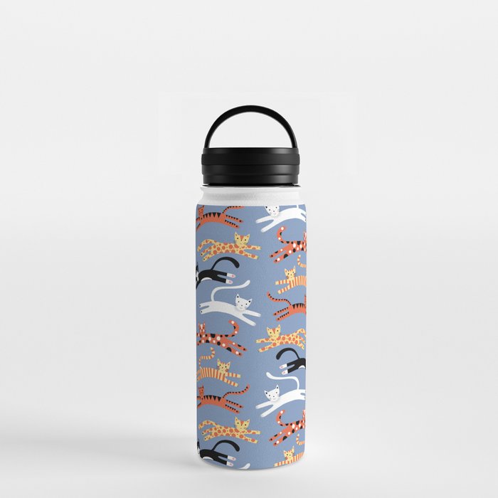 Cats Leaping Water Bottle