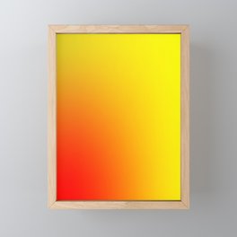 46 Rainbow Gradient Colour Palette 220506 Aura Ombre Valourine Digital Minimalist Art Framed Mini Art Print