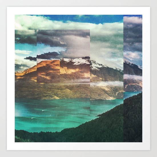 Fractions A32 Art Print