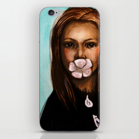 She only says nice things iPhone & iPod Skin