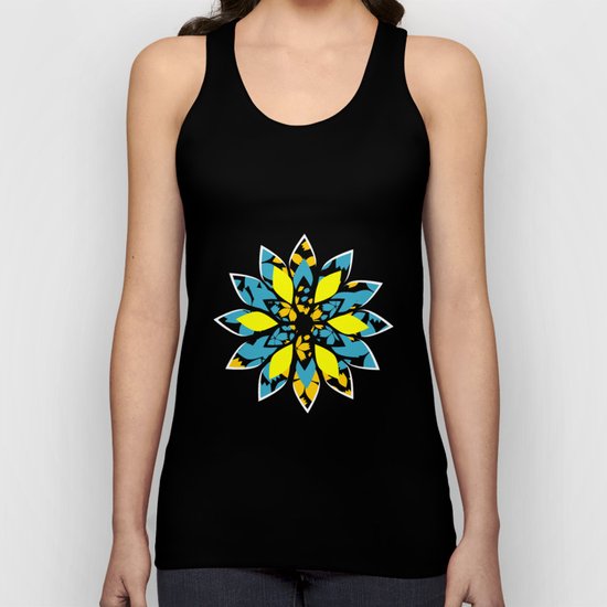 Tropical flower Unisex Tank Top