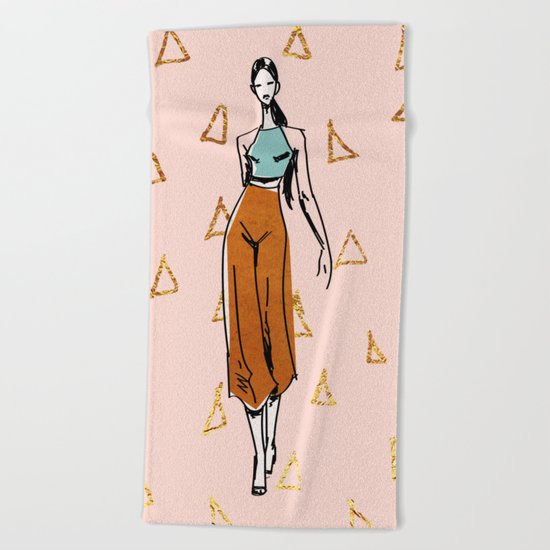 Fashion Boss Beach Towel