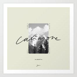 Canmore Art Print