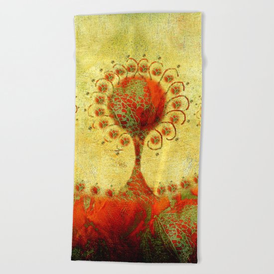 Innocent Brocade... Beach Towel