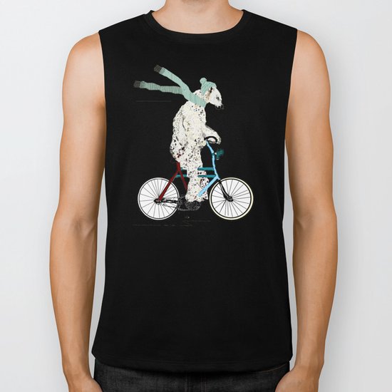 polar bear days Biker Tank