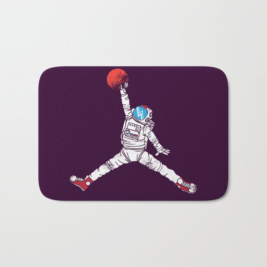space dunk (purple ver.) Bath Mat