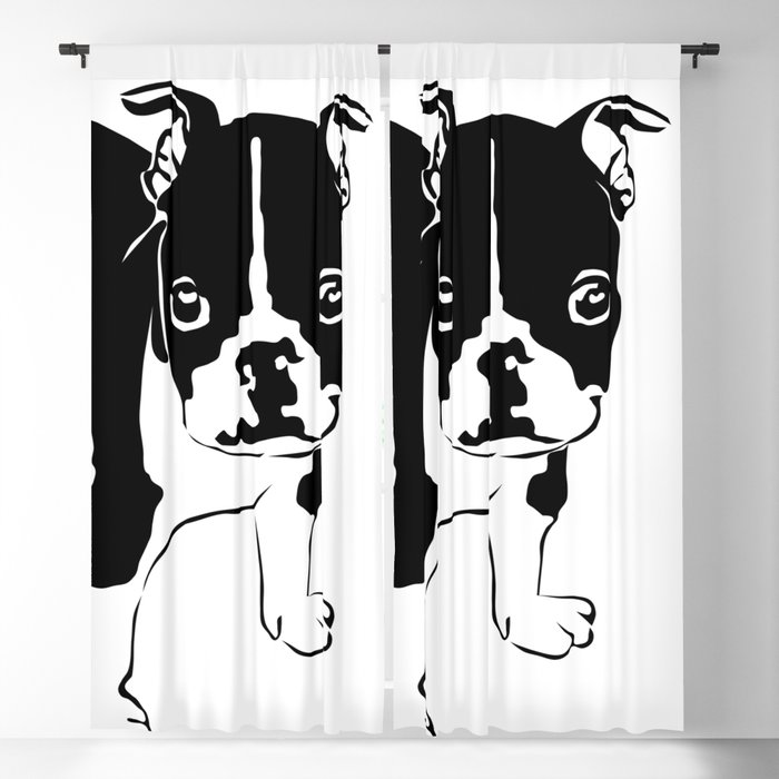 French Bulldog Puppy Blackout Curtain