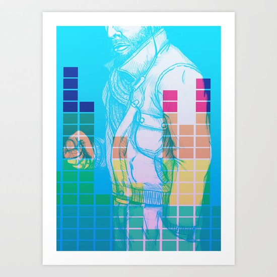 Pump up the jam Art Print