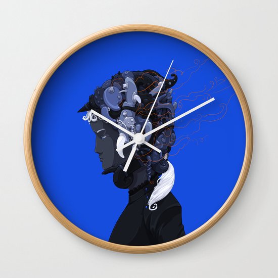 Lost in Thought Wall Clock