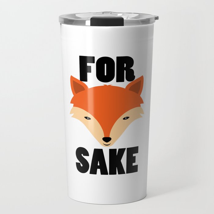 FOR FOX SAKE Travel Mug