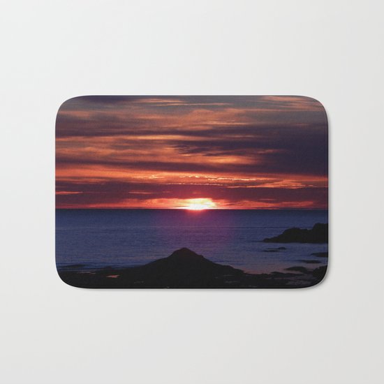 Dawn on the Sea Bath Mat