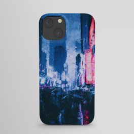 On the streets of New York City iPhone Case