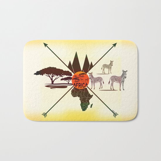 Africa Bath Mat